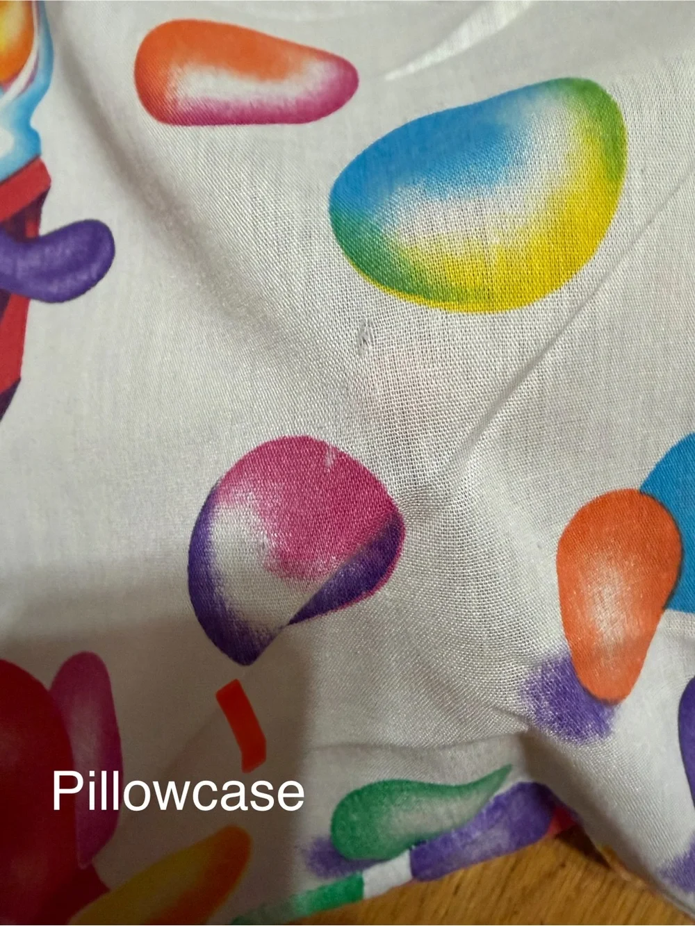Vintage 1987 Lisa Frank Gumball Pattern Twin Sheet Set - Great Vtg Condition!